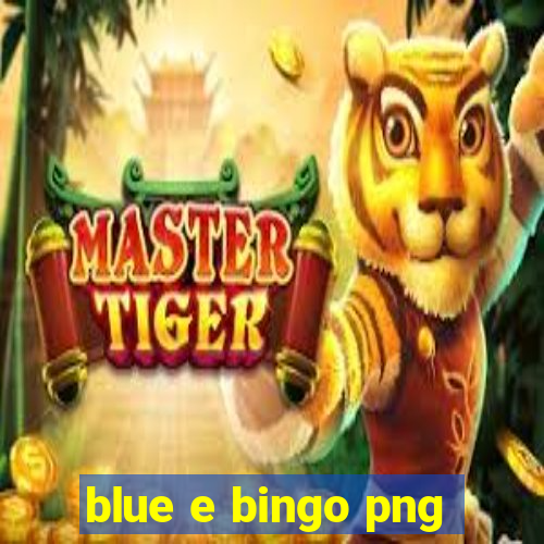 blue e bingo png